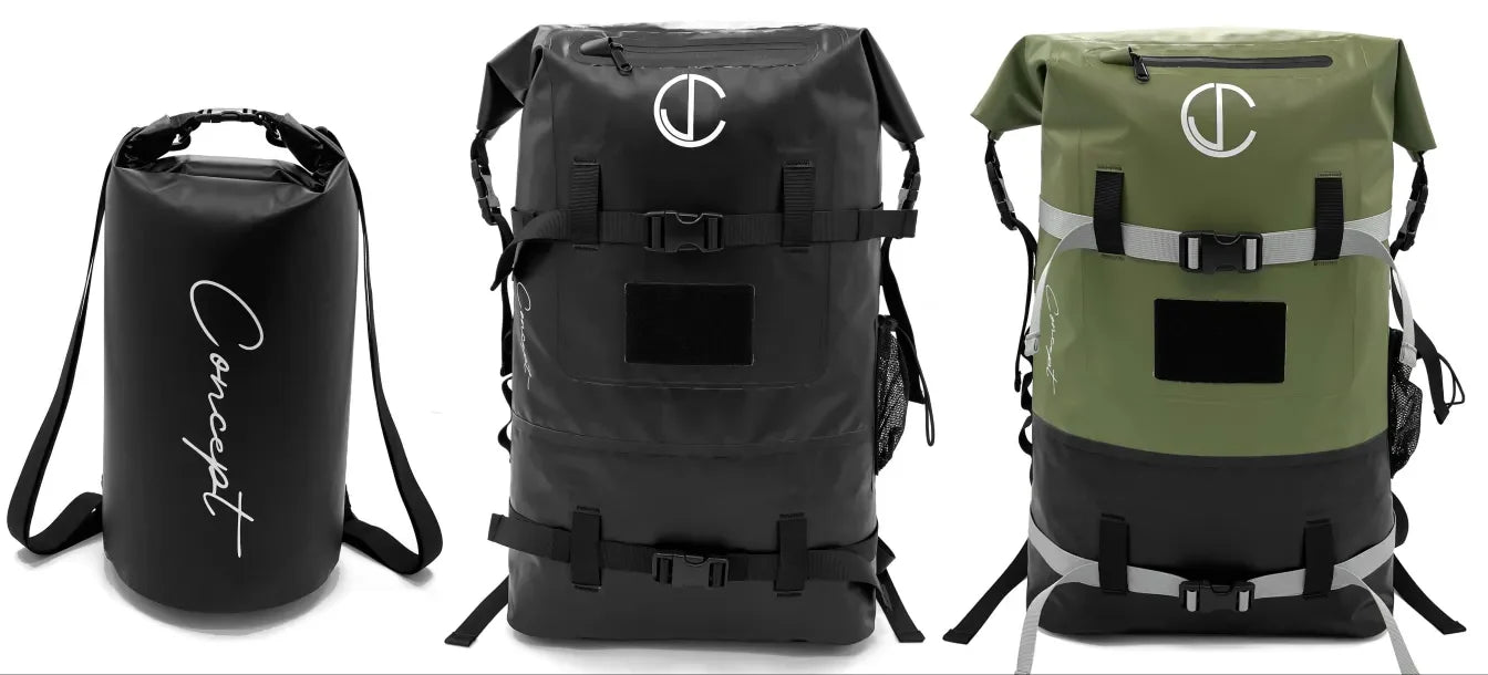 CNCPT JJ - The Ultimate Dual-Purpose Backpack (2-bag Combo)