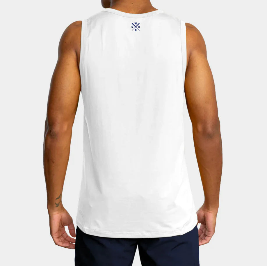 WICKED ONE - FAVELA RISING WHITE TANK TOP