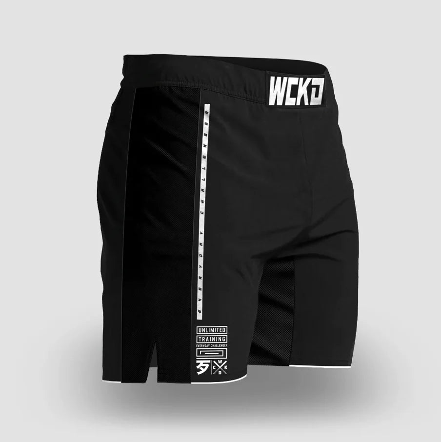 Mma Short Track "Black"