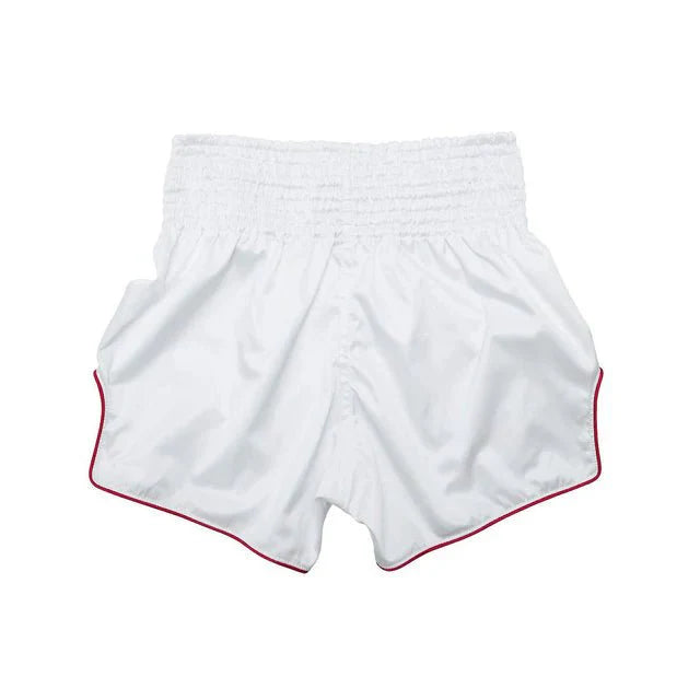 MUAY THAI SHORTS - FAIRTEX BS1918 ENSO (WHITE)