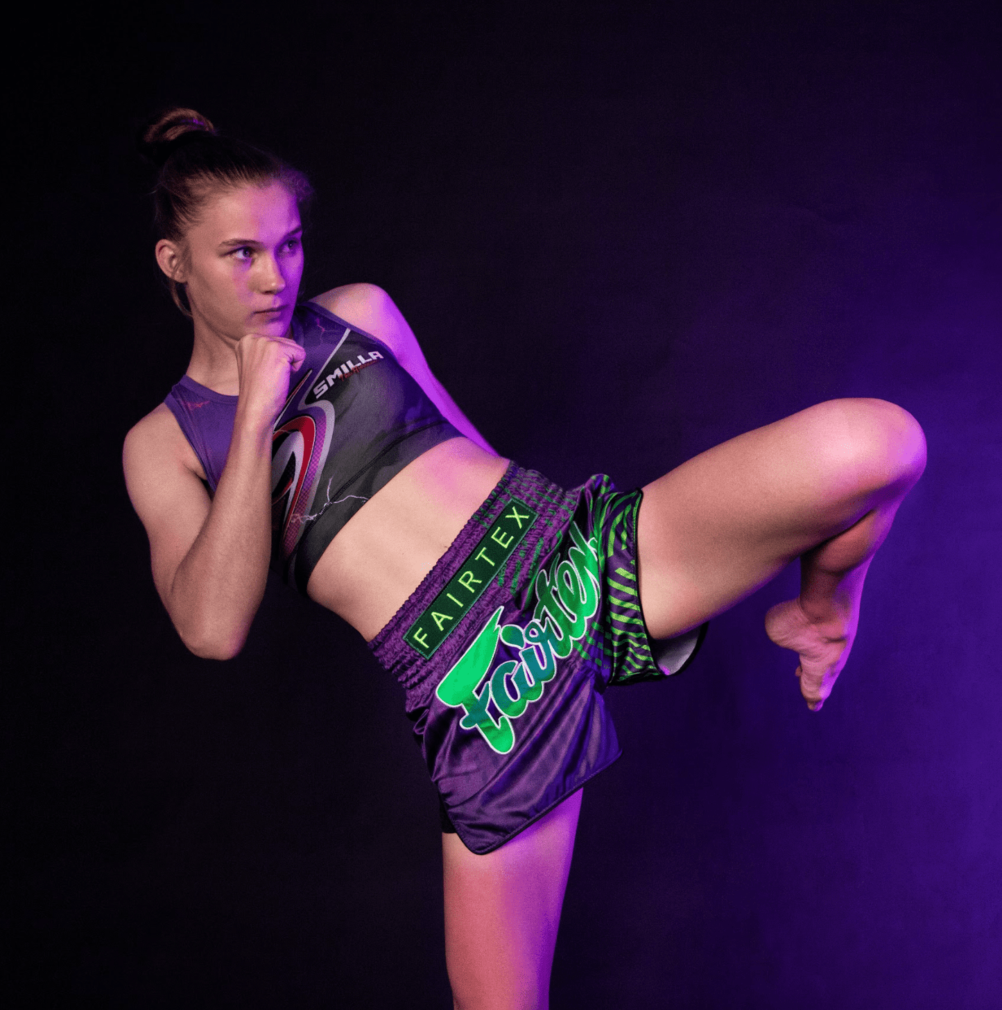 Fairtex BS1922 Racer Purple Muay Thai Boxing Shorts - Fight.ShopMuay Thai ShortFairtexXS