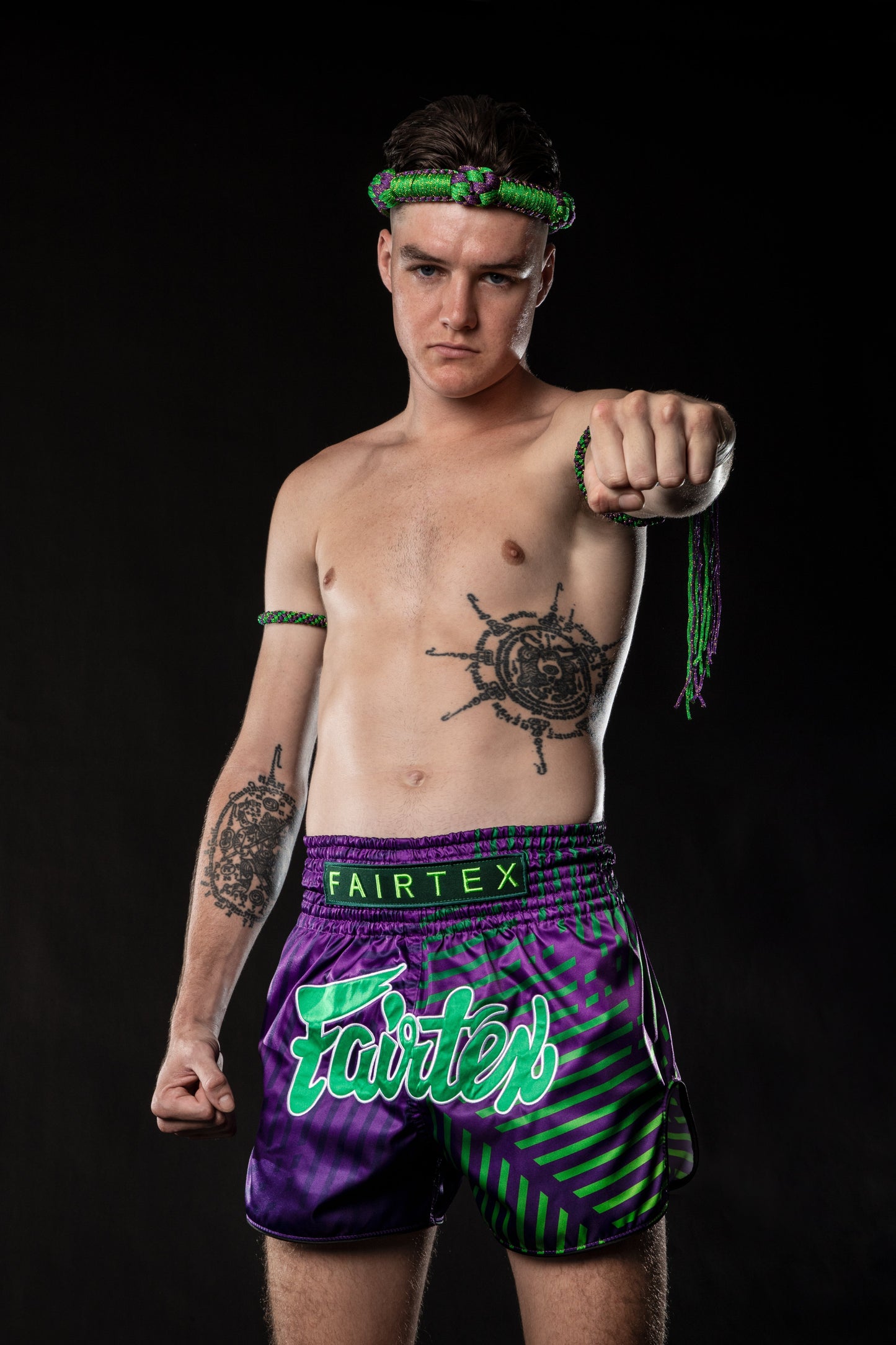 Fairtex BS1922 Racer Purple Muay Thai Boxing Shorts - Fight.ShopMuay Thai ShortFairtexXS