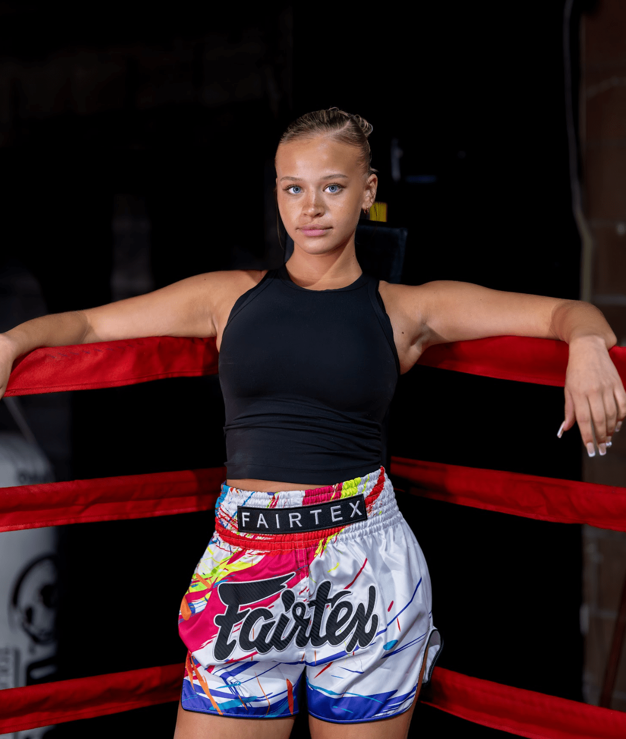 Fairtex BS1933 World Music White New Muay Thai Shorts - Fight.ShopMuay Thai ShortFairtexXS