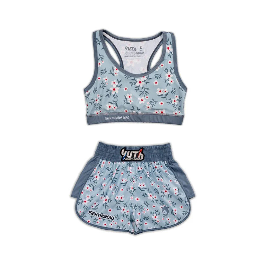 Fight Nomad Flower Pattern Outfit Set