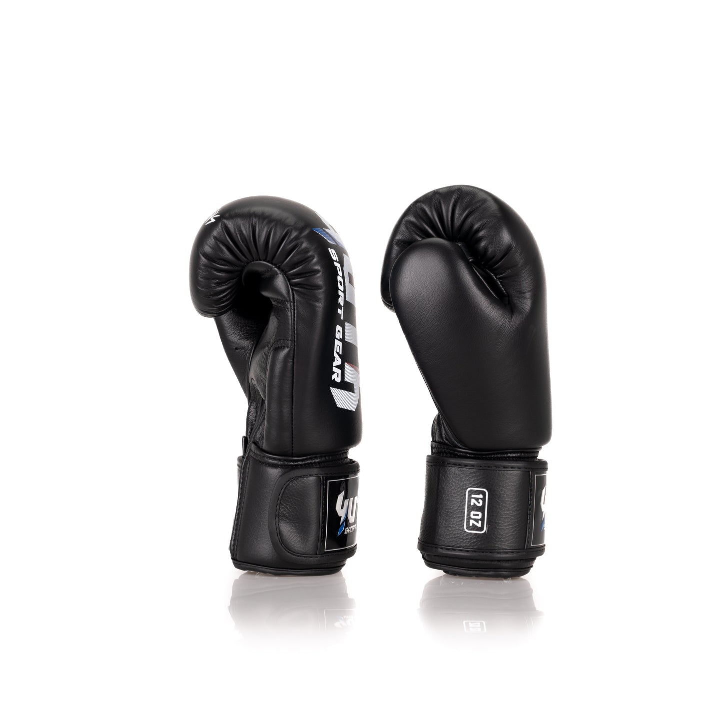Classic Black Yuth - Sport Line Boxing Gloves 8oz Side