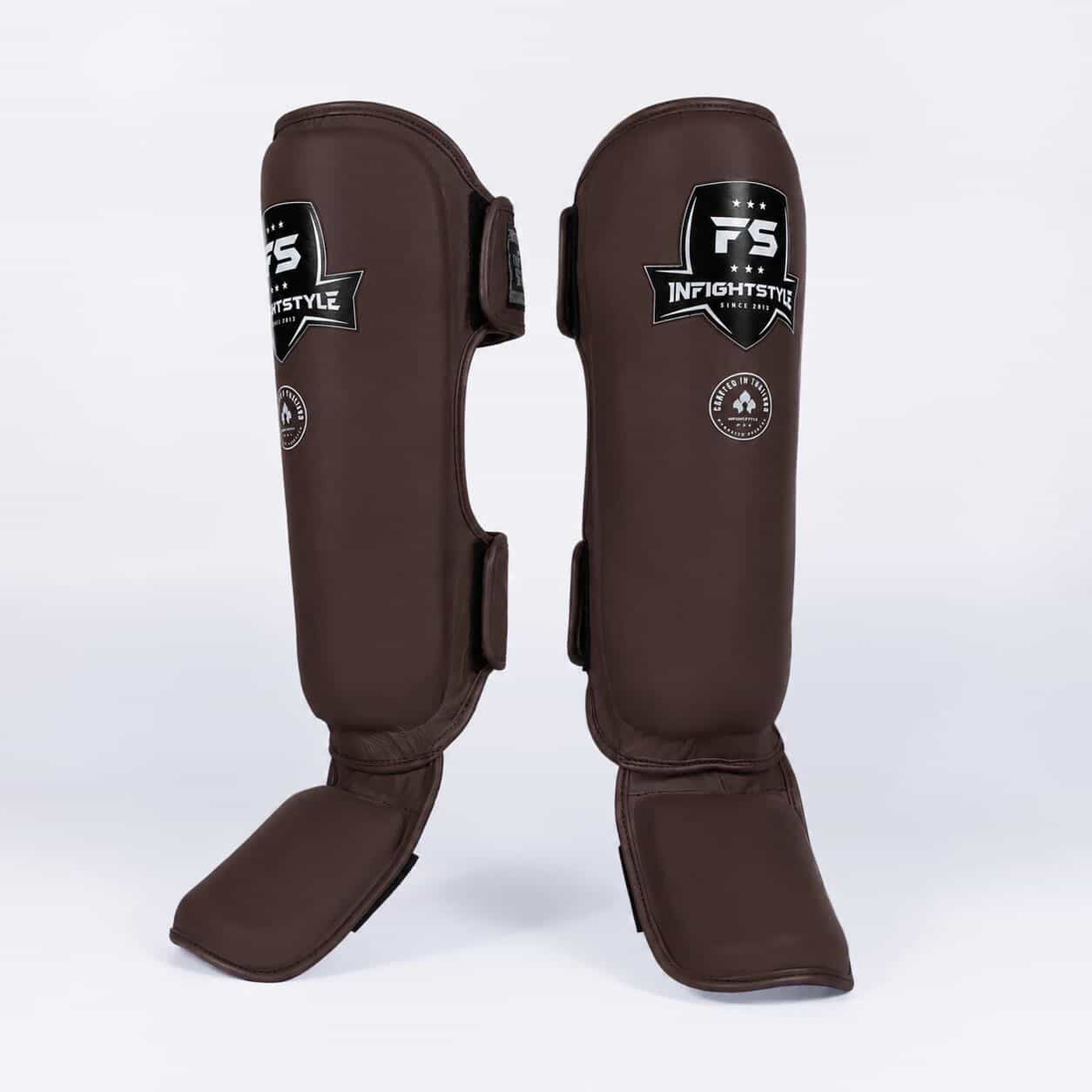 INFIGHTSTYLE - Pro Shinguards Leather