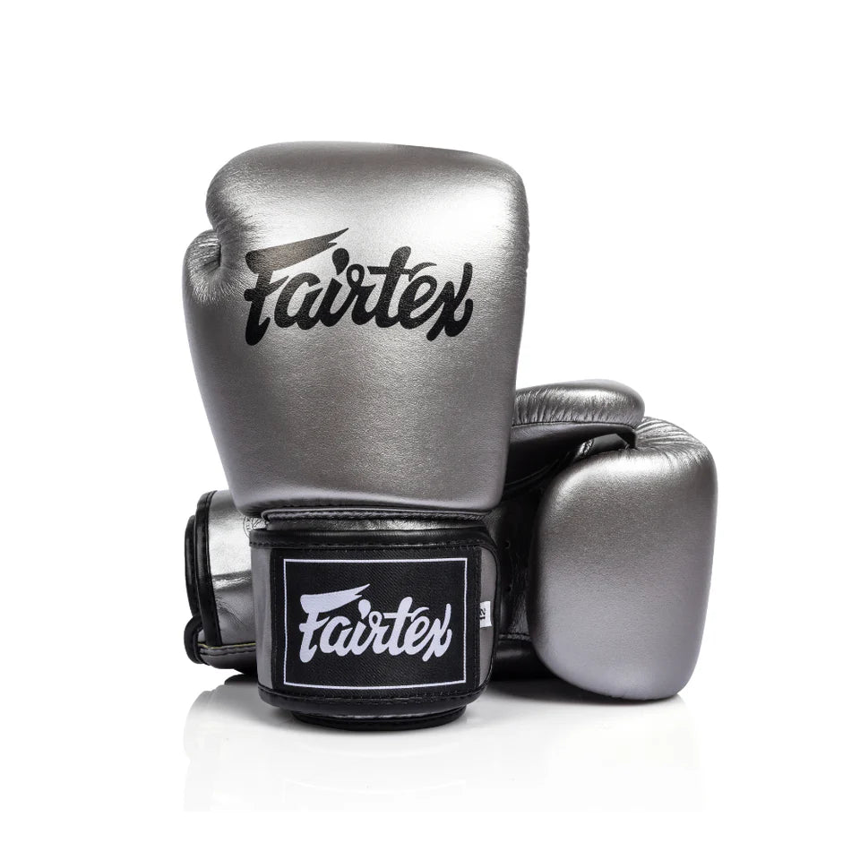 COMING SOON - FAIRTEX BGV1C-PLUS BOXING GLOVES - GUN METALLIC