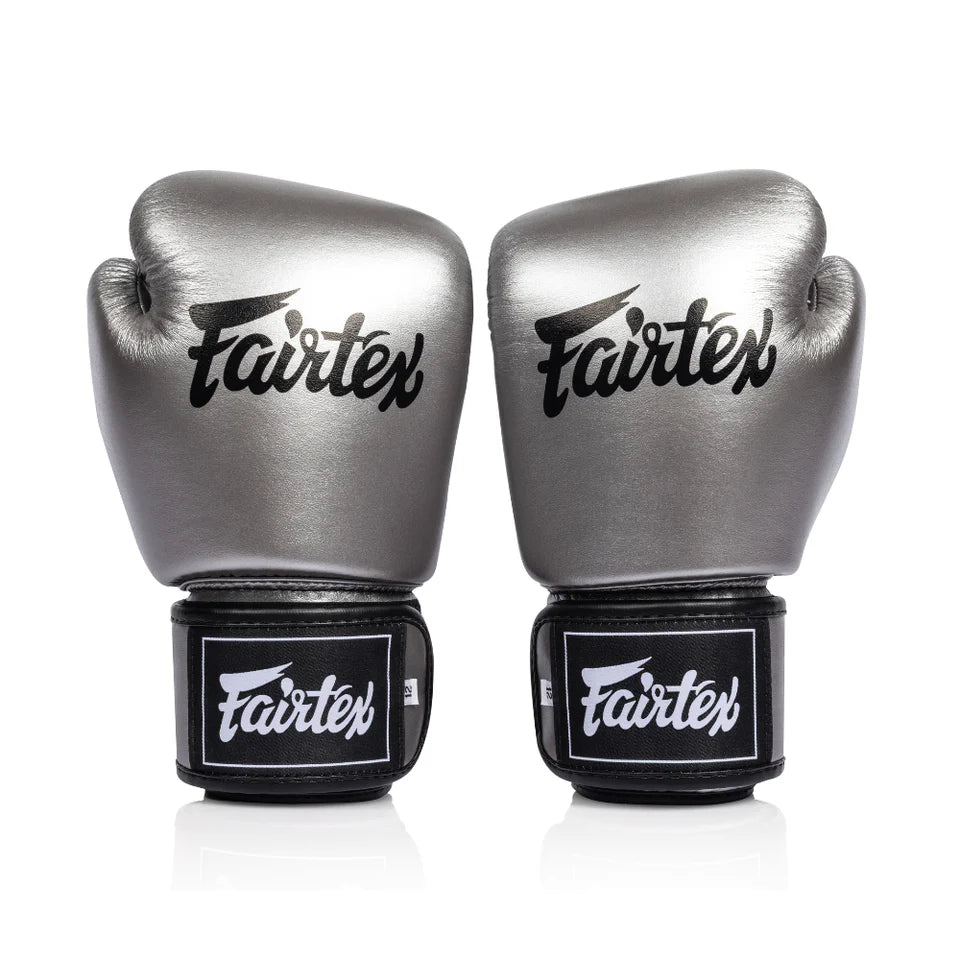 COMING SOON - FAIRTEX BGV1C-PLUS BOXING GLOVES - GUN METALLIC