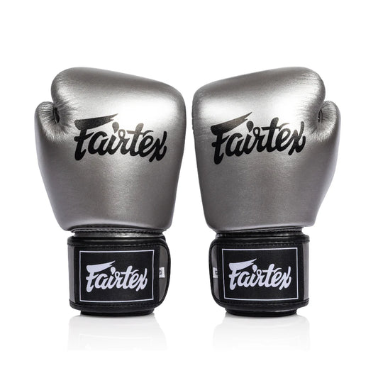 COMING SOON - FAIRTEX BGV1C-PLUS BOXING GLOVES - GUN METALLIC
