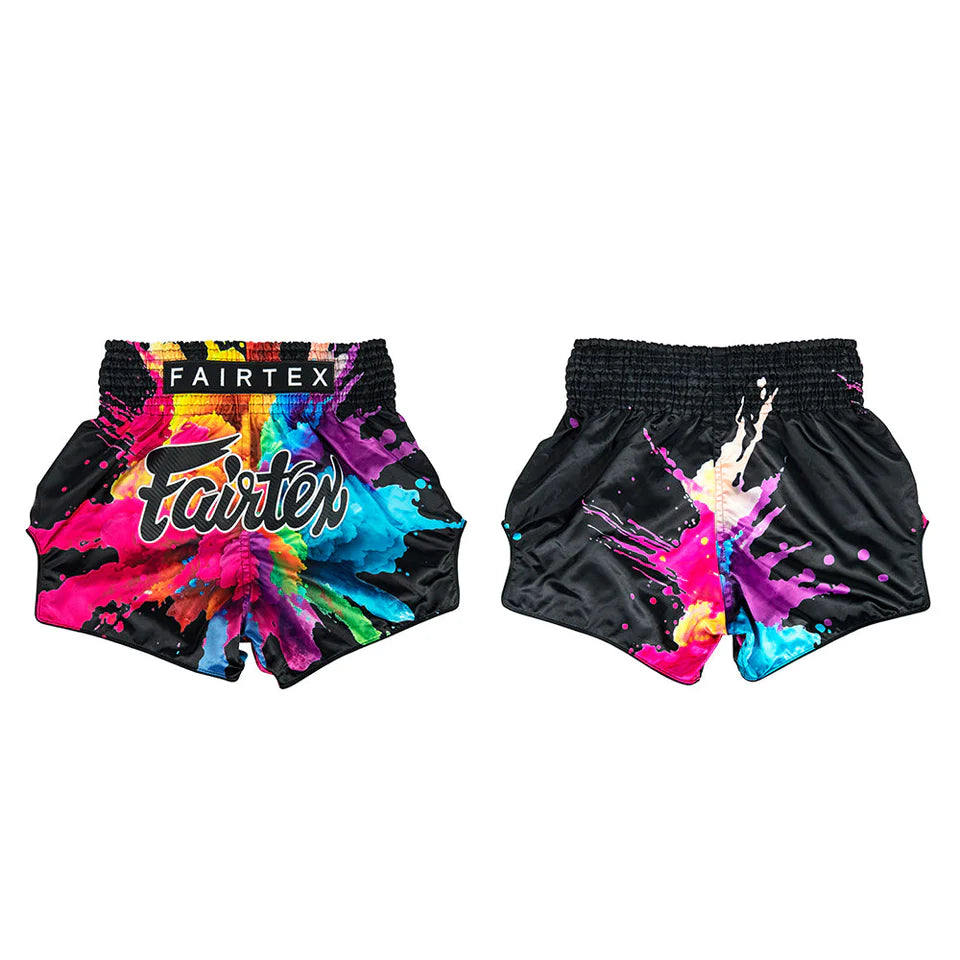 Fairtex Muay Thai Shorts - Bs1940 Black Funky Soul