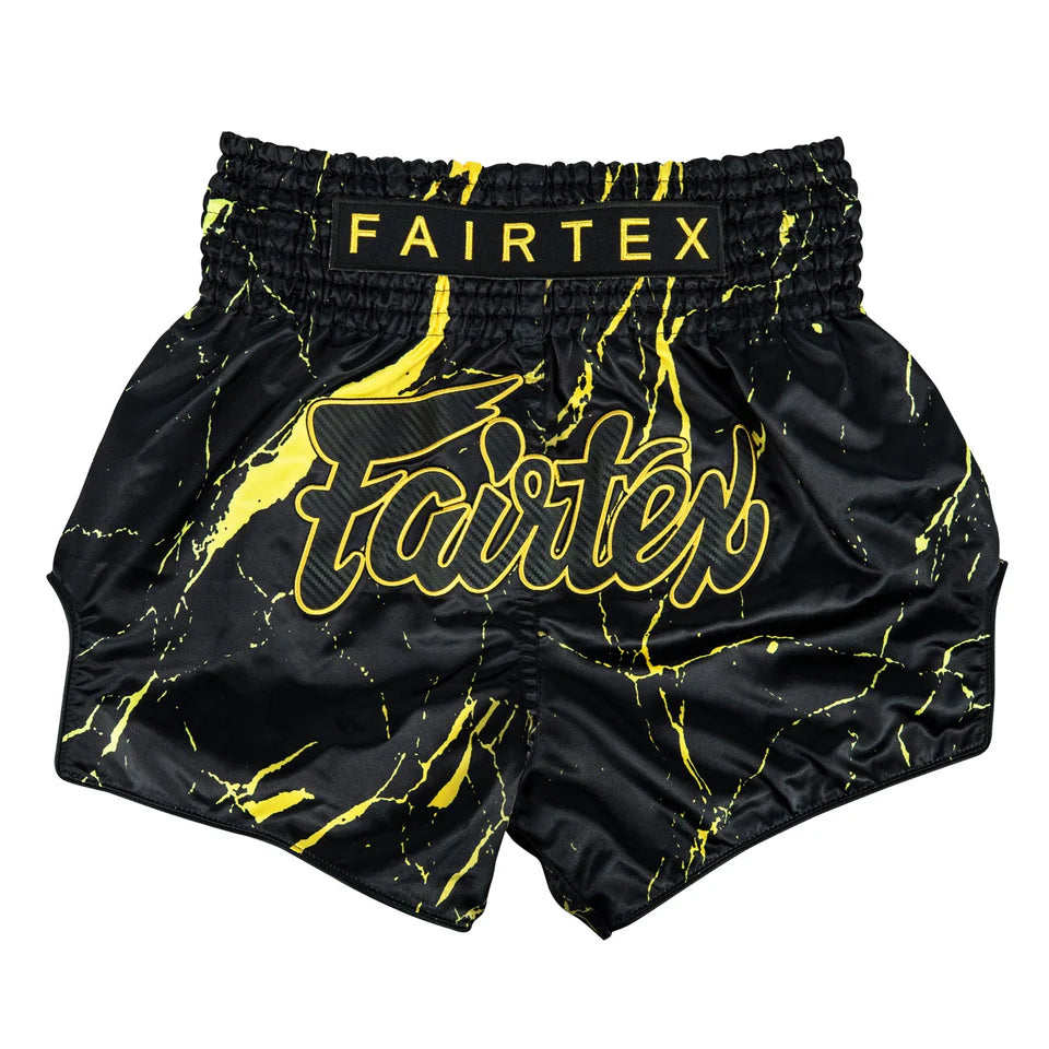 Fairtex Muay Thai Shorts - Bs1947 Black Marble