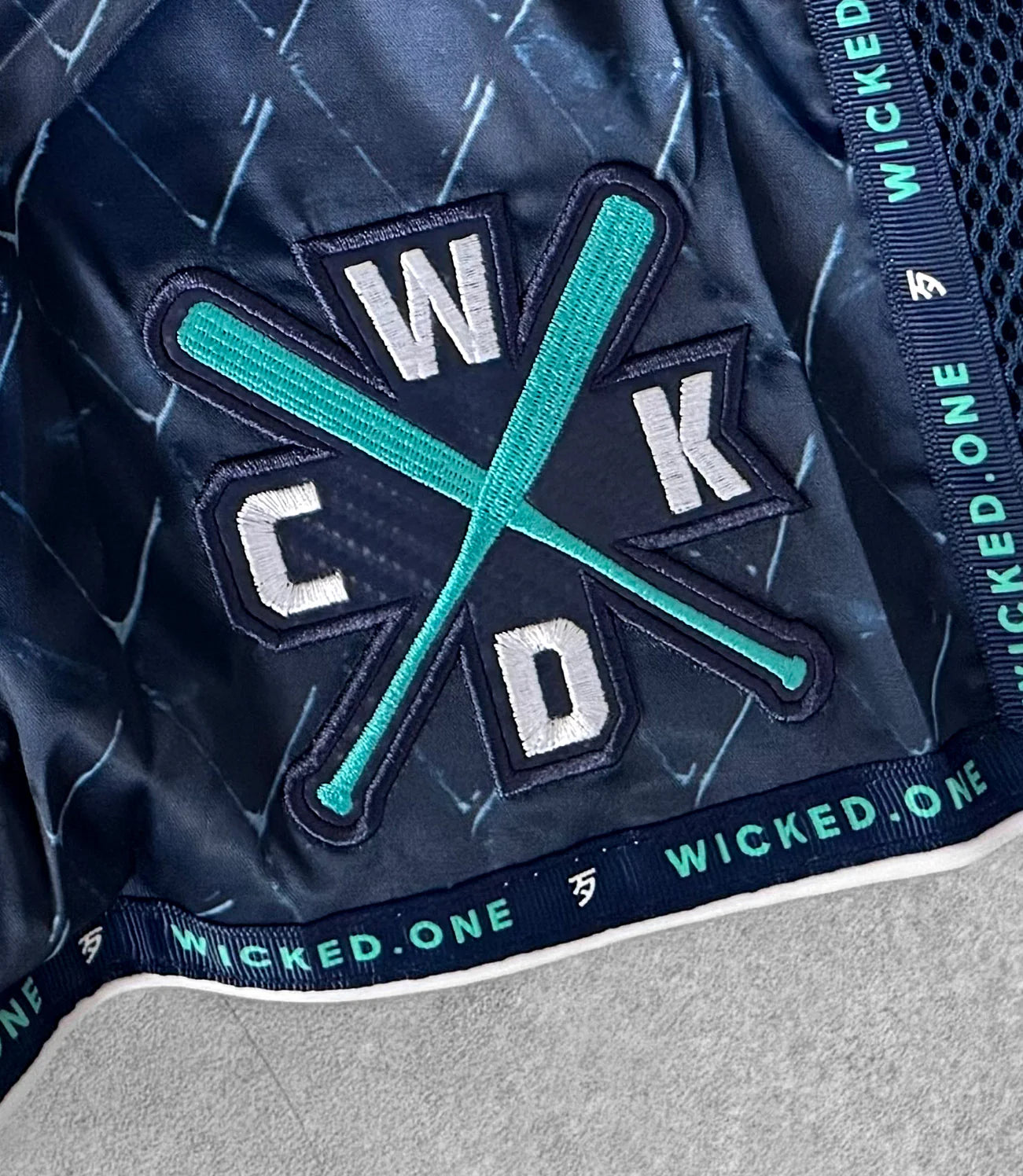 MUAY THAI SHORT CAGE NAVY