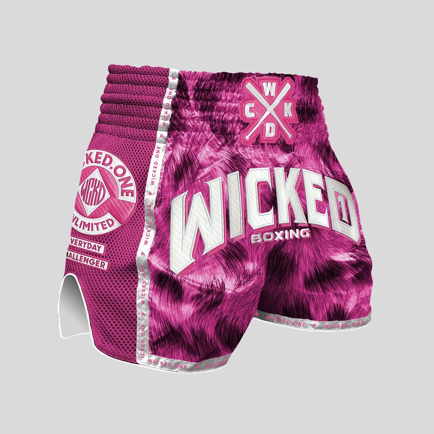 MUAY THAI SHORT HUNTER ROSE