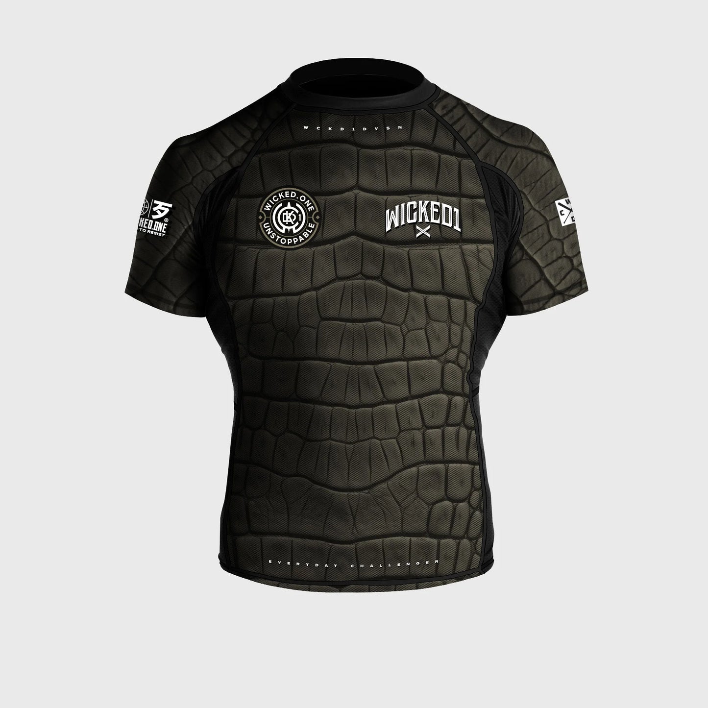 RASHGUARD CAIMAN KHAKI/BLACK