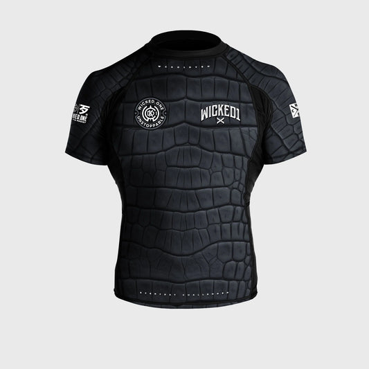 RASHGUARD CAIMAN BLACK/GREY