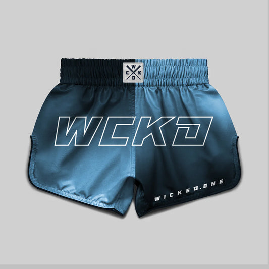MUAY THAI SHORT RAW BLUE