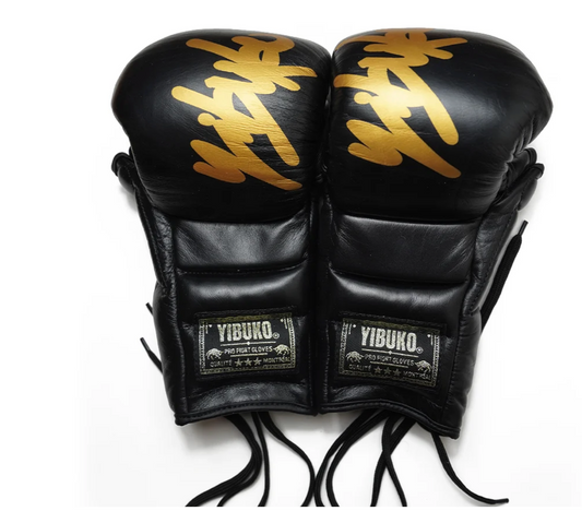 Yibuko Lace-Up MMA Glove (Black)