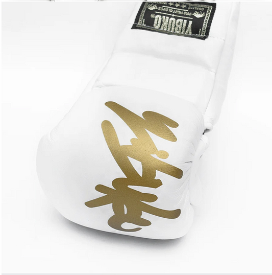 Yibuko Lace-Up MMA Gloves (White)