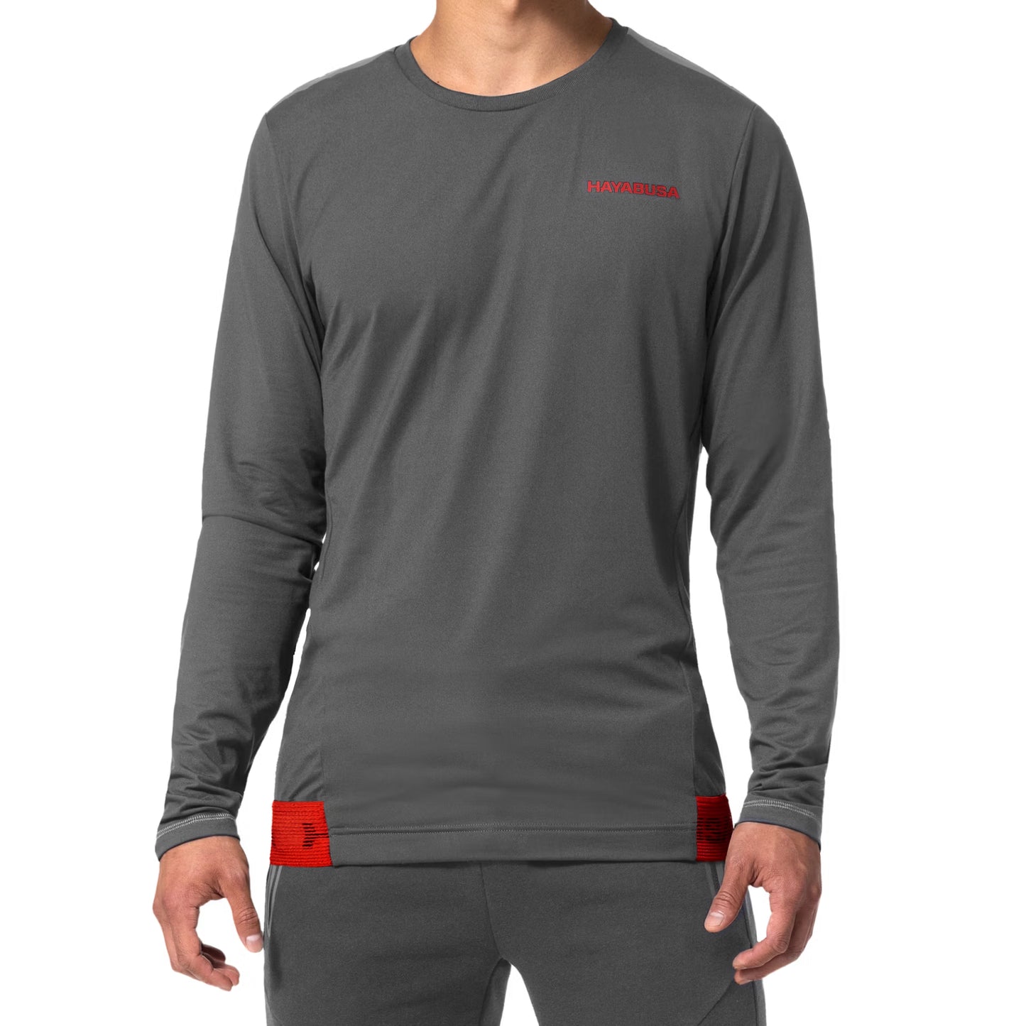 HAYABUSA MEN’S LONG SLEEVE TRAINING SHIRT