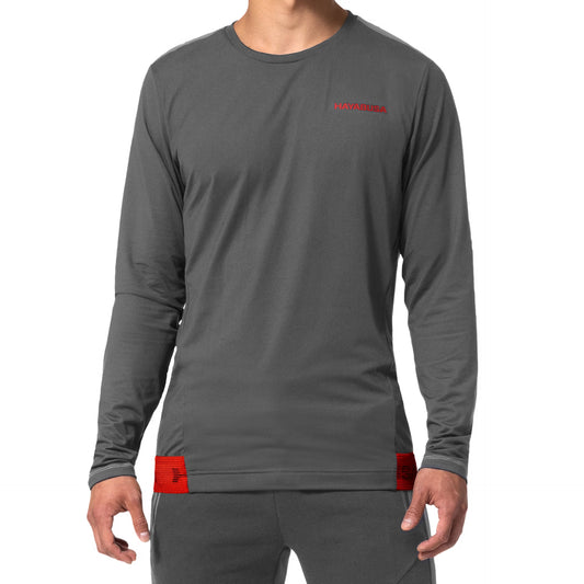 HAYABUSA MEN’S LONG SLEEVE TRAINING SHIRT