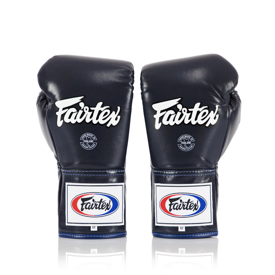 COMING SOON -FAIRTEX BGL6 PRO COMPETITION GLOVES - LOCKED THUMB (LEATHER)