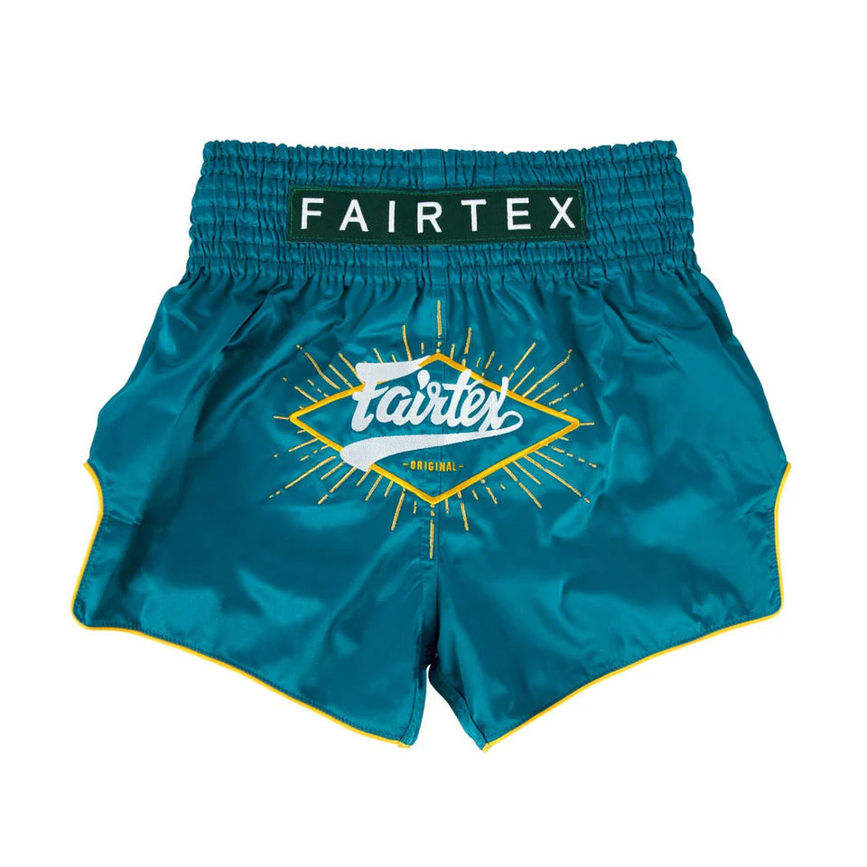 COMING SOON - FAIRTEX MUAY THAI SHORTS – BS1907 FOCUS TURQUOISE