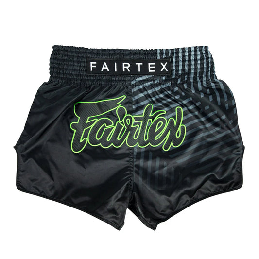 COMING SOON - FAIRTEX MUAY THAI SHORTS - BS1924 RACER BLACK