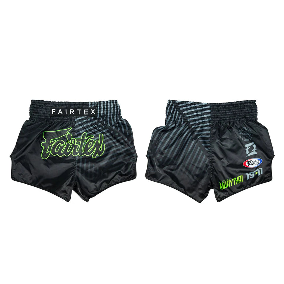 Fairtex Muay Thai Shorts - Bs1924 Racer Black
