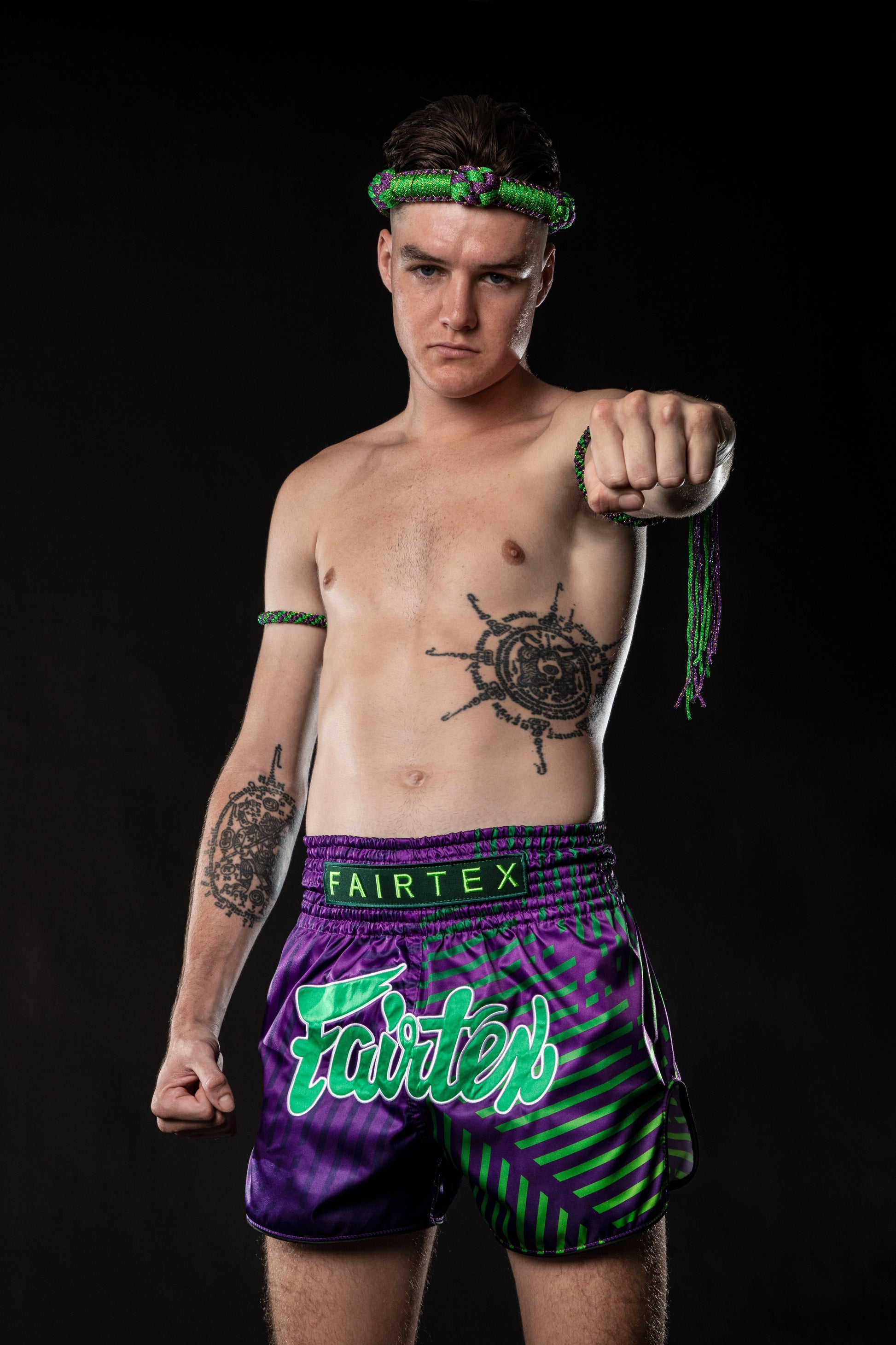 Fairtex BS1922 Racer Purple Muay Thai Boxing Shorts - Fight.ShopMuay Thai ShortFairtexXS