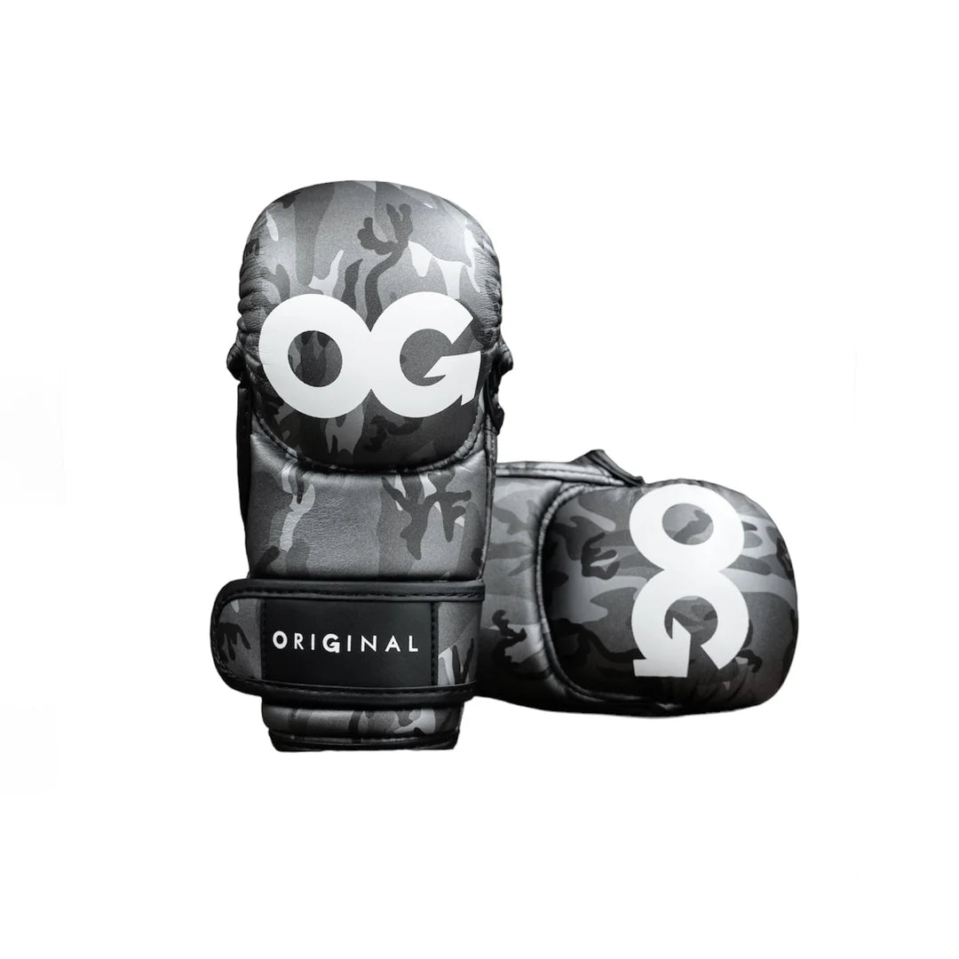 OG Camo Warrior MMA Sparring Gloves
