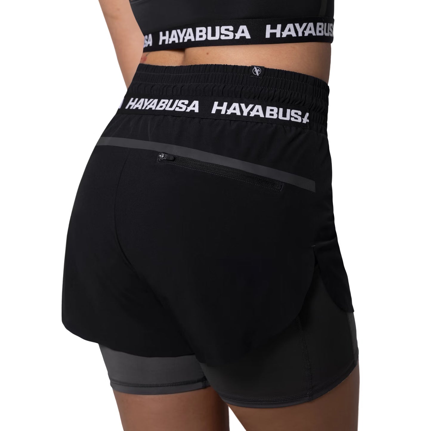 Hayabusa Women’S Mid Rise Layered Shorts