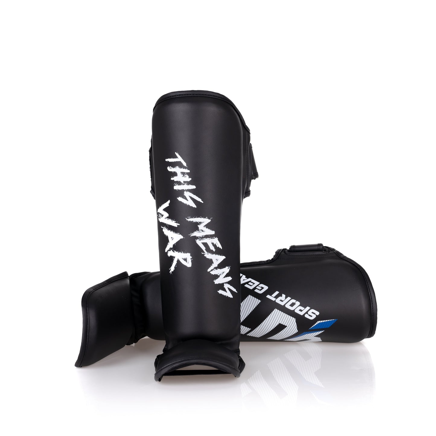 Black Yuth-Sport Line Shinguard Front