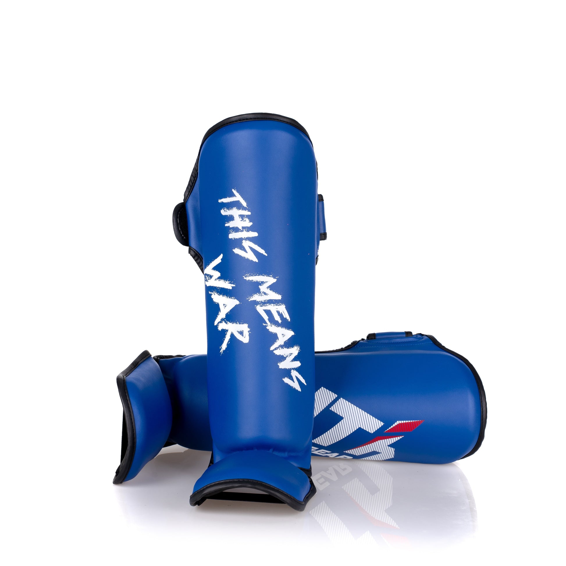 Navy Blue Yuth-Sport Line Shinguard Front