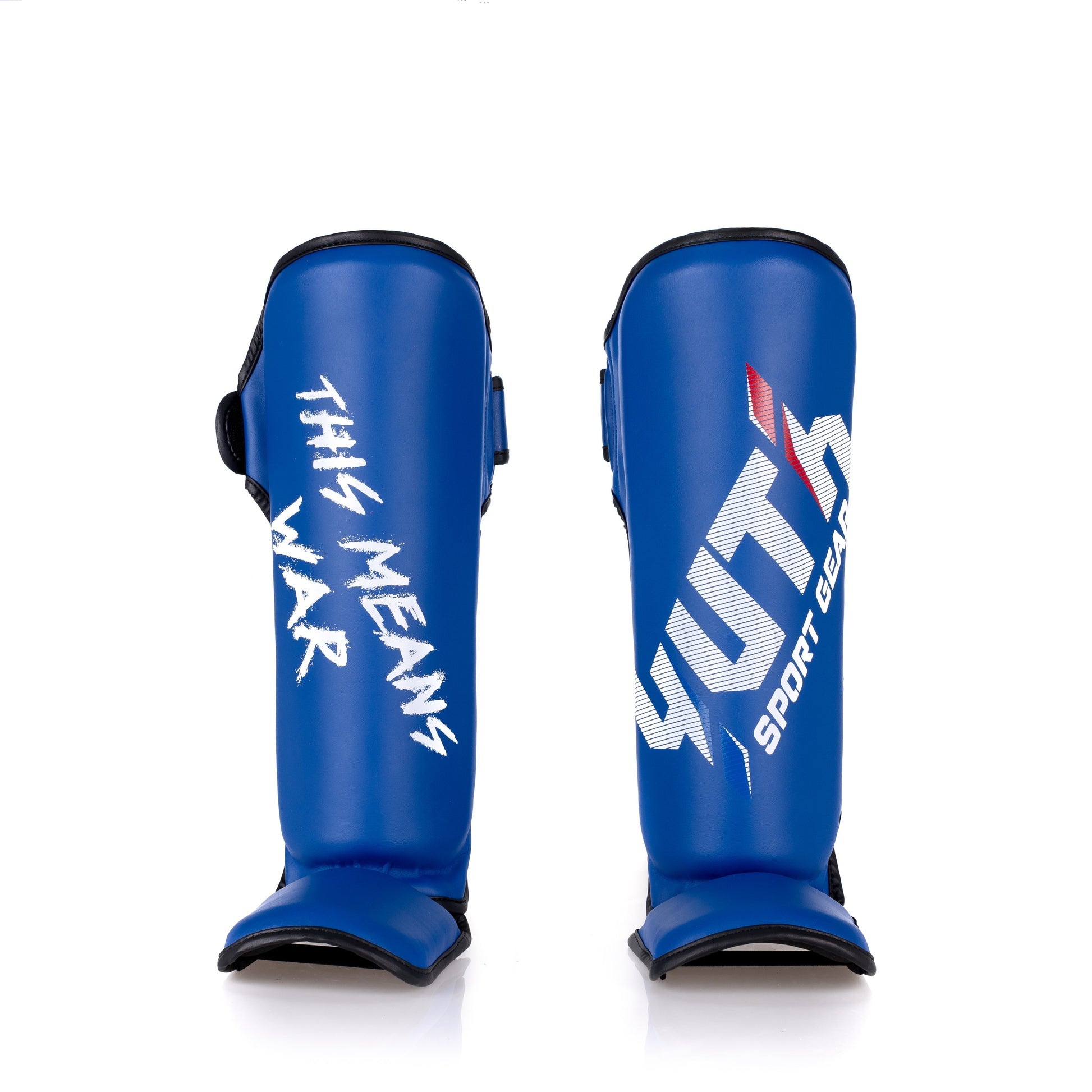 Navy Blue Yuth-Sport Line Shinguard Front